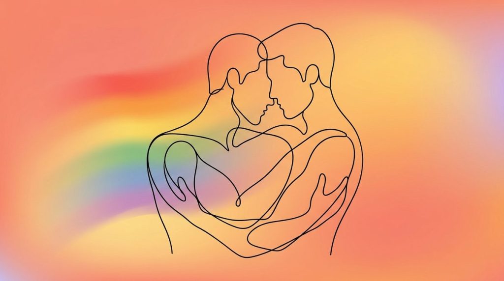 Capa do artigo "Posições para Casais Gay: Guia Completo de Prazer e Conforto"