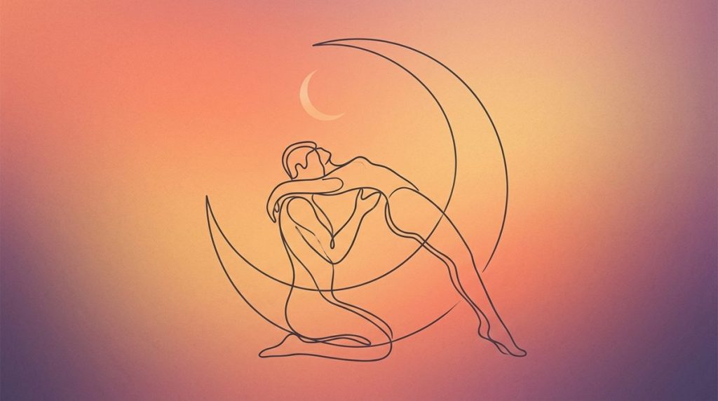 Capa do artigo "Posição Meia Lua: Como Fazer e Por Que Ela Deixa o Sexo Mais Intenso"