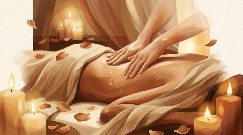 Capa do artigo "Massagem Erótica: Guia Completo de Tipos, Técnicas e Onde Encontrar"