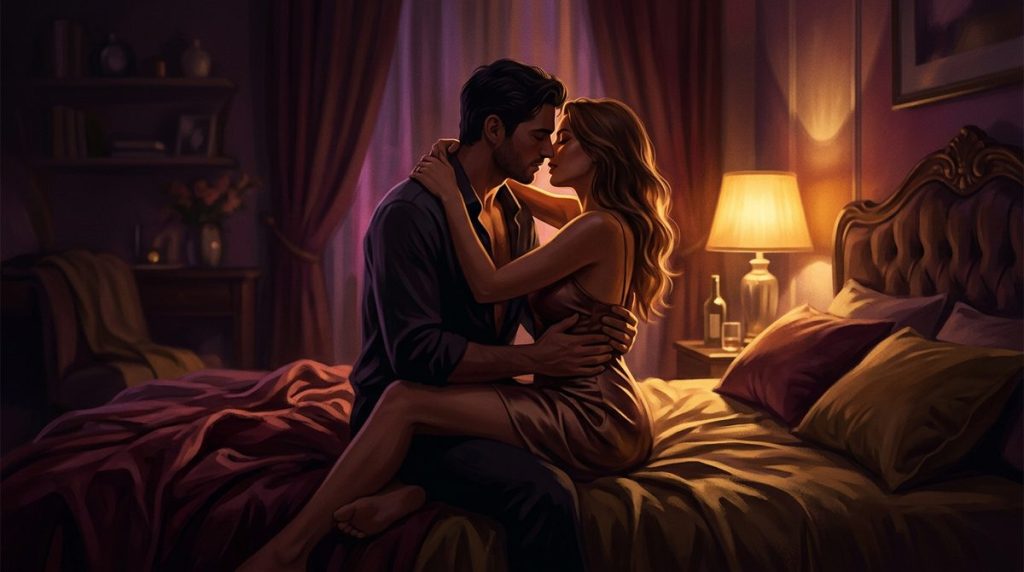 Capa do artigo "Conto Erótico: A Noite em que o Desejo Voltou — Reacendendo a Chama do Casal"