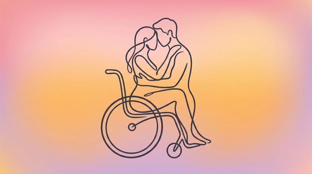 Capa do artigo "Sexo para Cadeirantes: Posições, Adaptações e Prazer sem Limites"