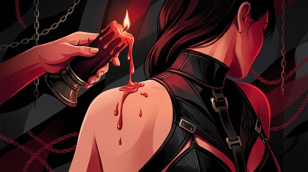 Capa do artigo "Wax Play: O que é, Qual Vela Usar e Como Praticar com Segurança"