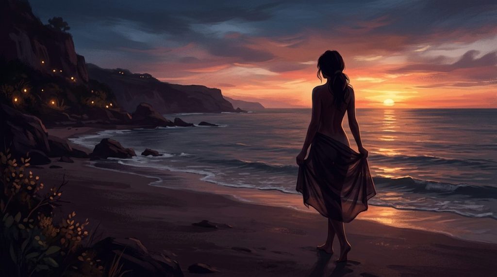 Capa do artigo "Conto Erótico: Na Praia de Nudismo — Quando a Liberdade Tem Outro Nome"