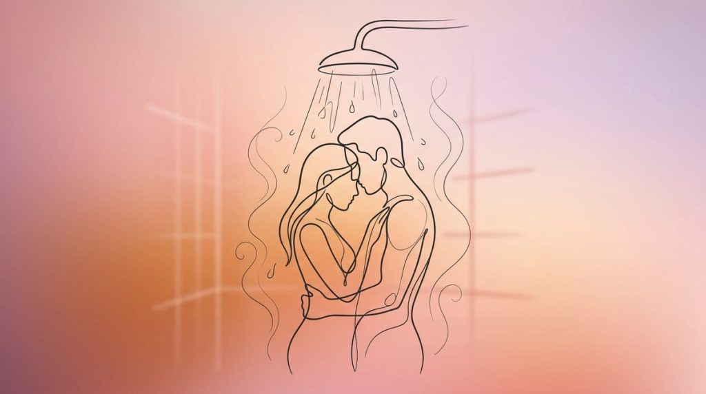 Capa do artigo "Sexo no Chuveiro: Posições, Como Fazer sem Escorregar e Aproveitar Mais"