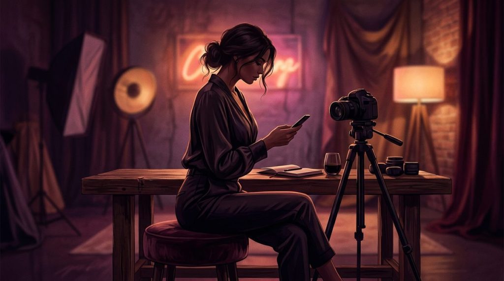 Capa do artigo "Conto Erótico: A Influenciadora — Entre Conteúdo e Realidade"