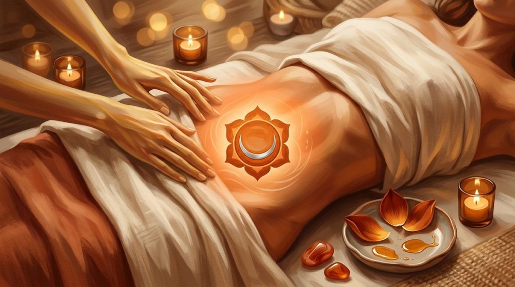 Capa do artigo "Chakra Sexual: O que é o Chakra Sacral (Svadhisthana) e Como Ativá-lo"