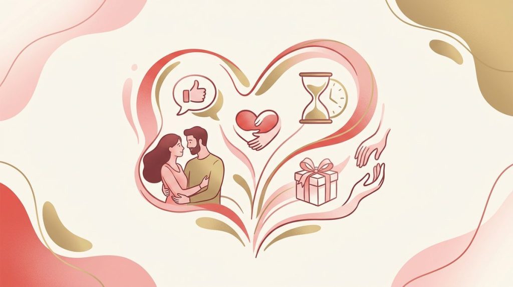 Capa do artigo "As 5 Linguagens do Amor: Guia Completo com Teste e Exemplos"