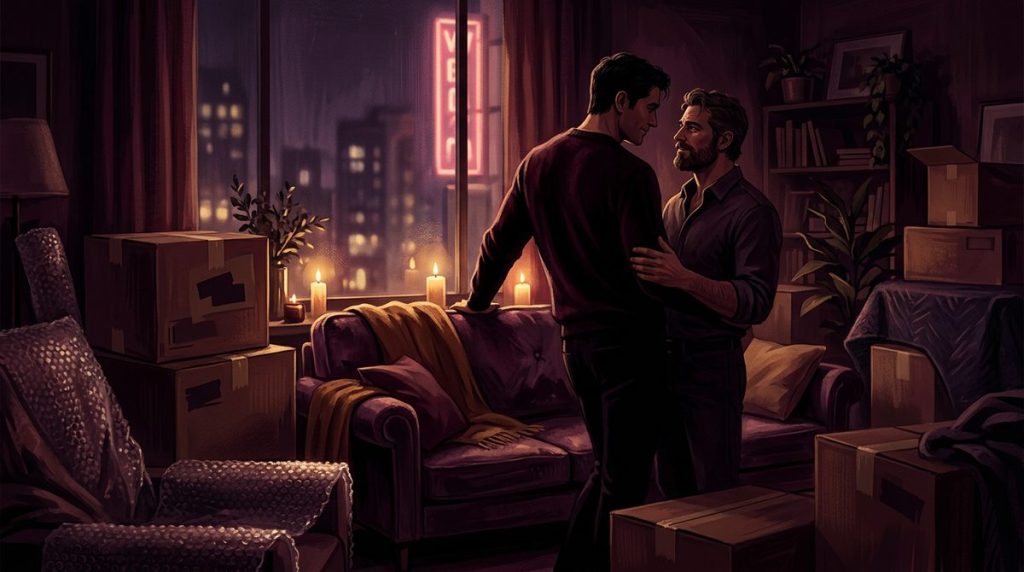 Capa do artigo "Conto Erótico Gay: Mudança — Vizinhos que Não Ficaram na Superfície"
