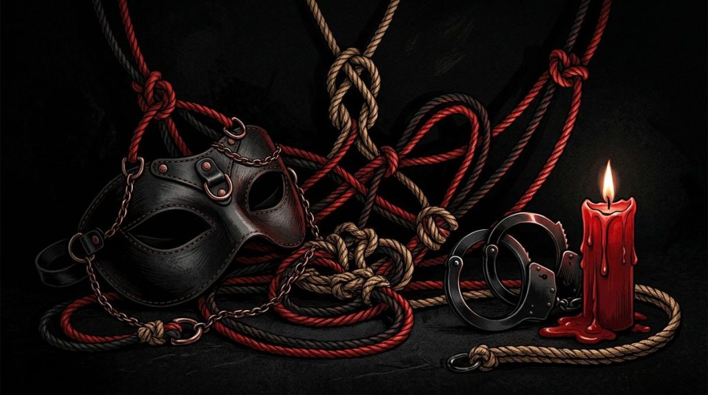 Capa do artigo "BDSM Avançado: Do Básico ao Expert — Práticas, Protocolos e Segurança"